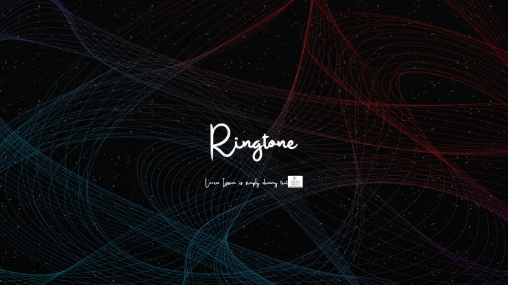 Ringtone Font