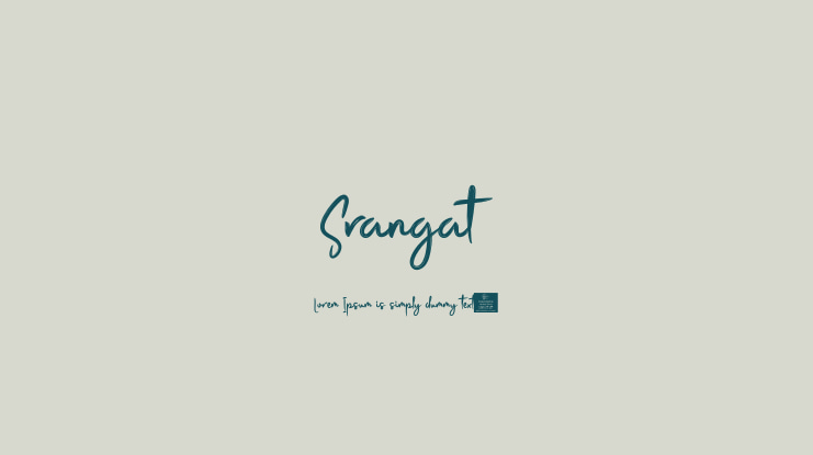 Srangat Font