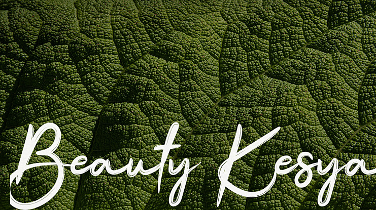 Beauty Kesya Font