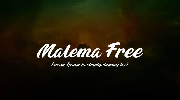 Malema Free Font
