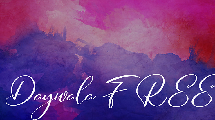 Daywala FREE Font