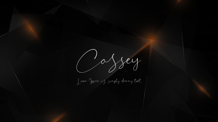 Cassey Font