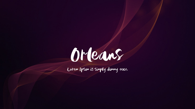 Orleans Font