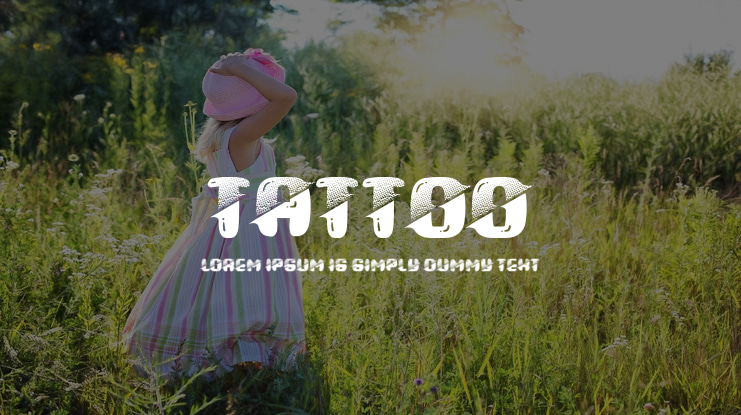 Tattoo Font