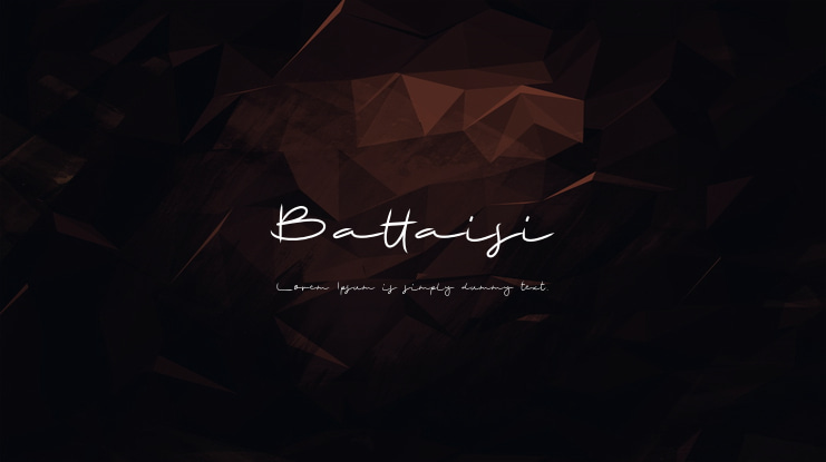 Battaisi Font