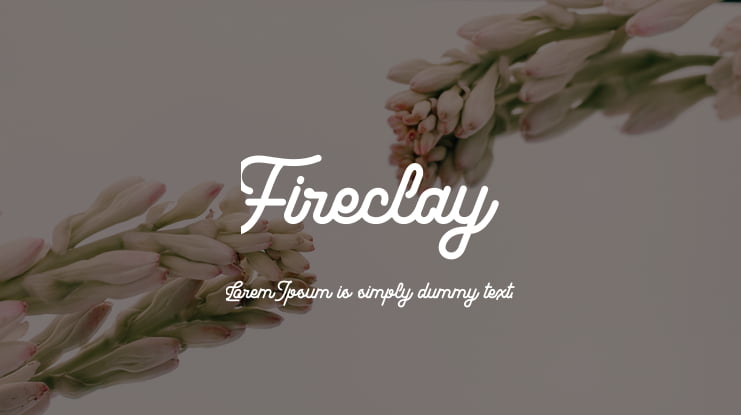 Fireclay Font Family