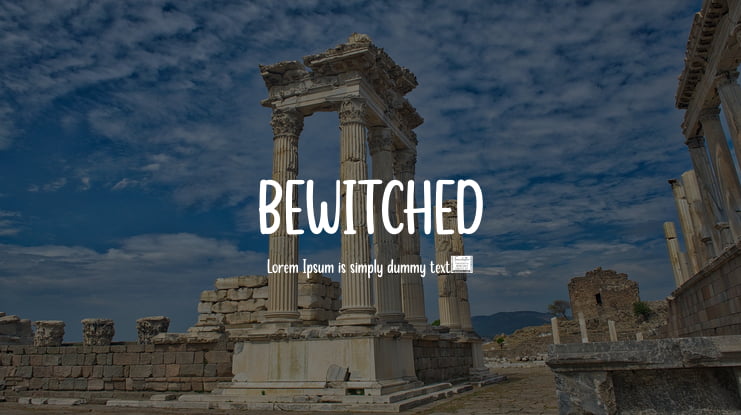 BEWITCHED Font
