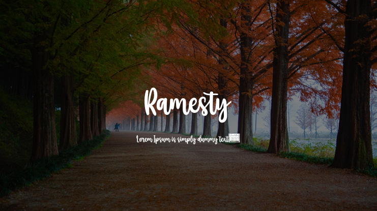 Ramesty Font