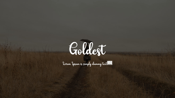 Goldest Font