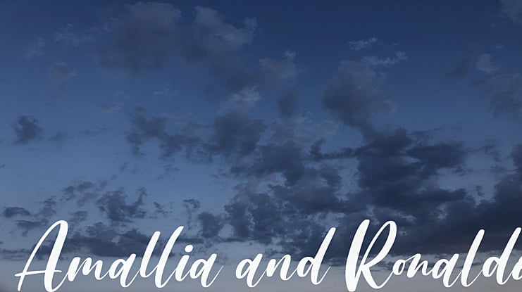 Amallia and Ronaldo Font