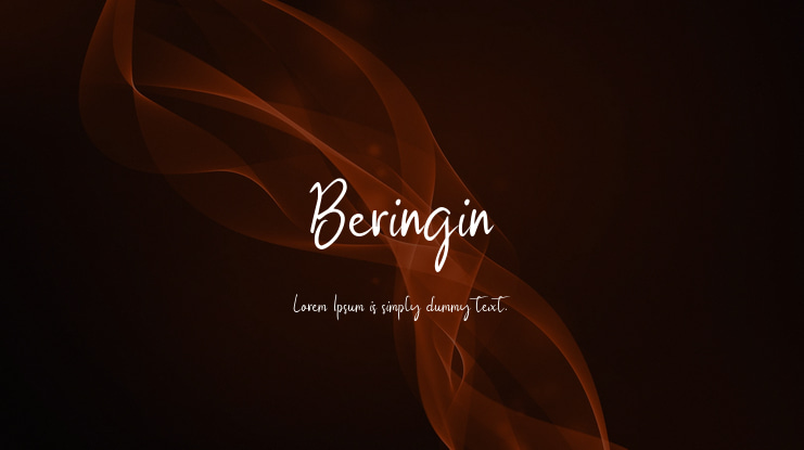 Beringin Font