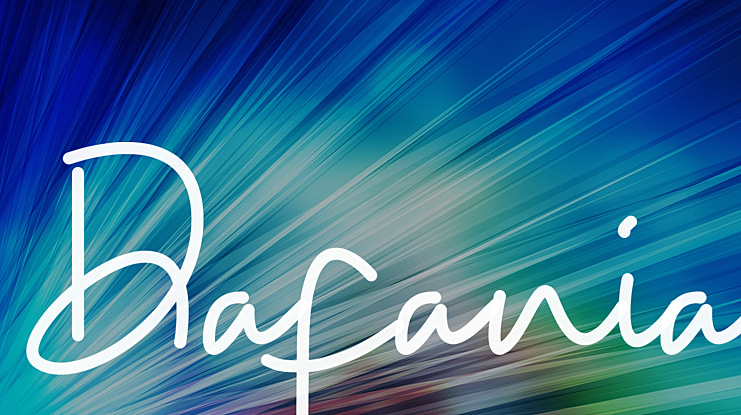 Dafania Font