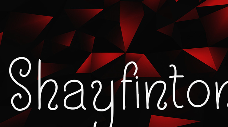 Shayfinton Font
