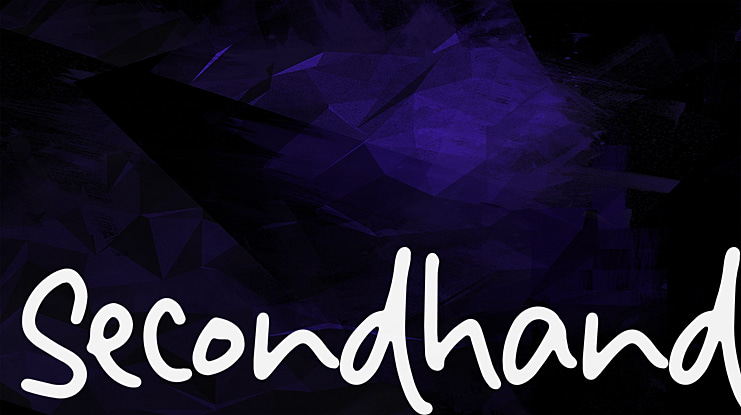 Secondhand Font