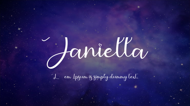 Janiella Font