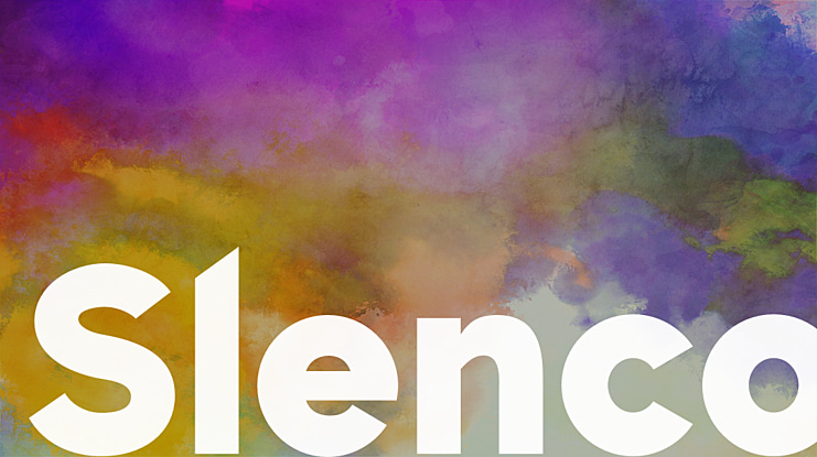 Slenco Font Family