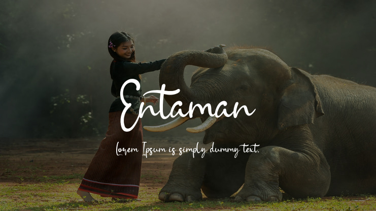 Entaman Font