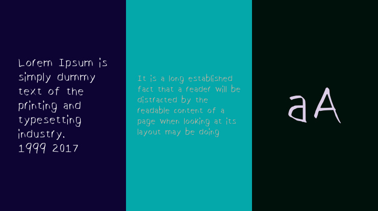 Paint Type Caligraphic Font