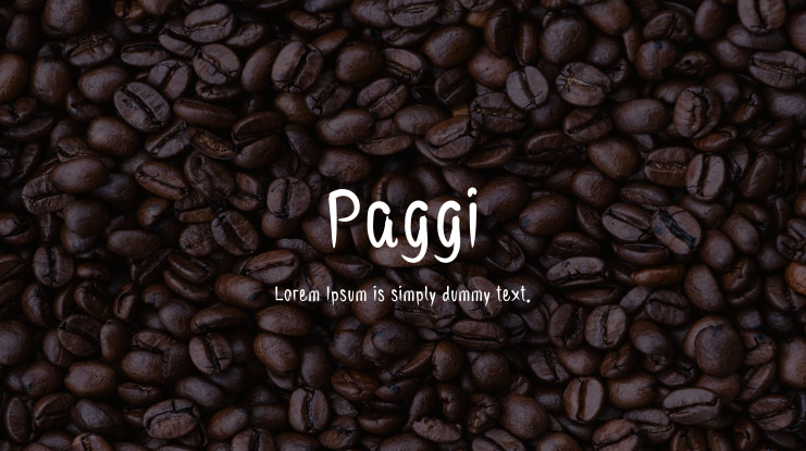 Paggi Font