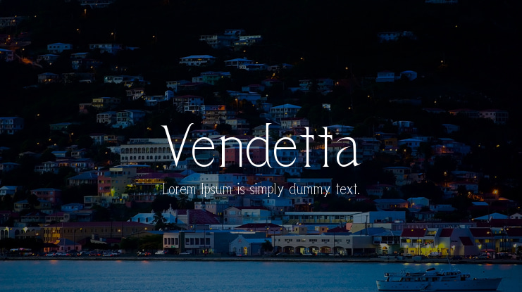 Vendetta Font