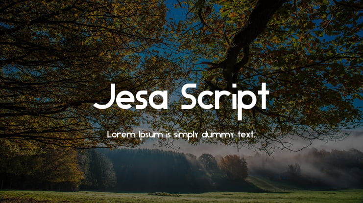 Jesa Script Font