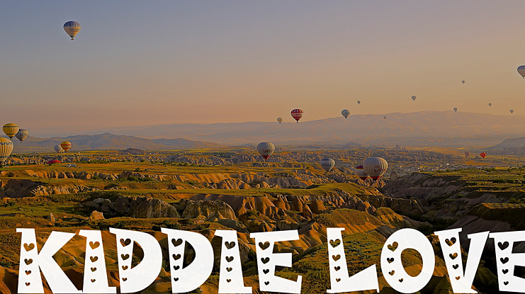 Kiddie Love Font