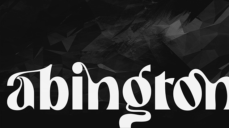 abington Font Family