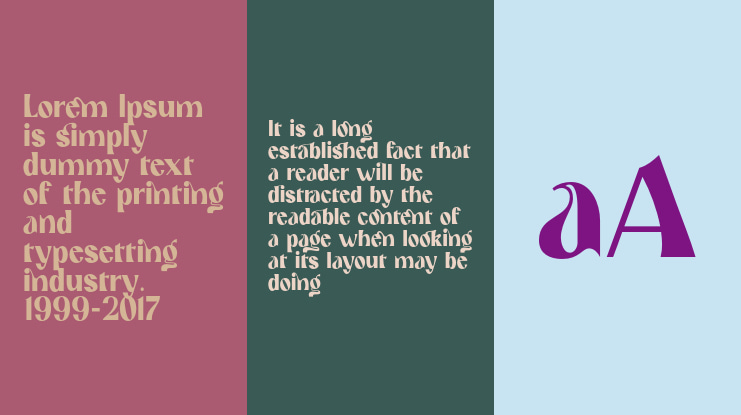 abington Font Family