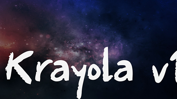 Krayola v1 Font