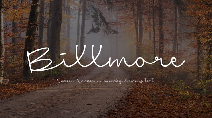 Billmore Font