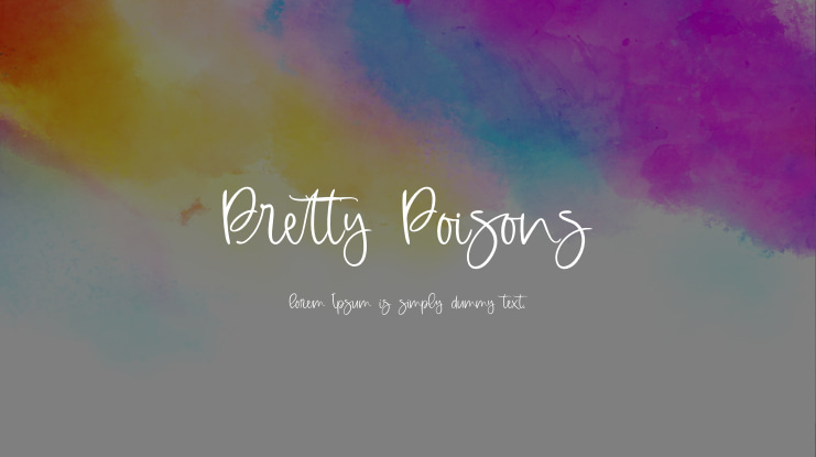 Pretty Poisons Font