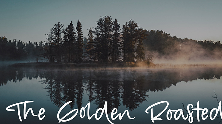 The Golden Roasted Font