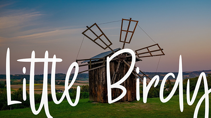 Little Birdy Font