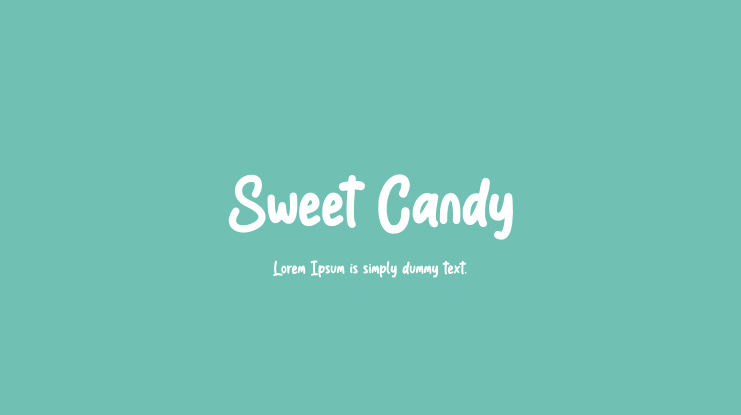 Sweet Candy Font