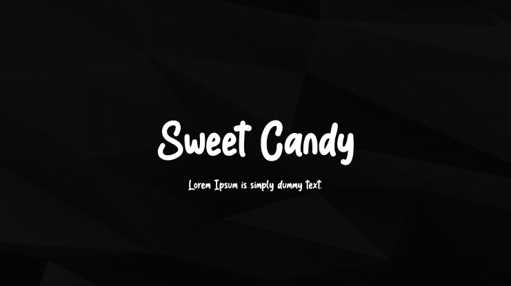 Sweet Candy Font