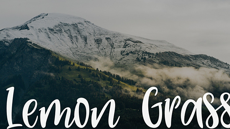 Lemon Grass Font