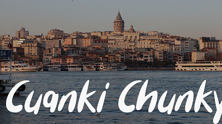 Cuanki Chunky Font