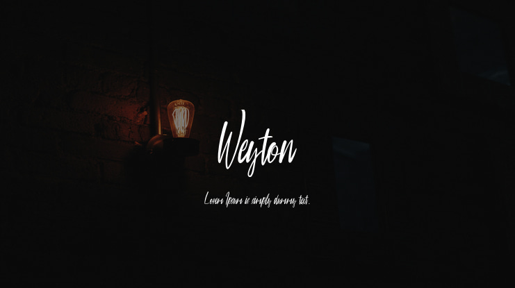 Weyton Font