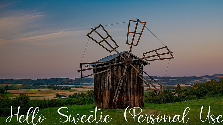 Hello Sweetie (Personal Use) Font