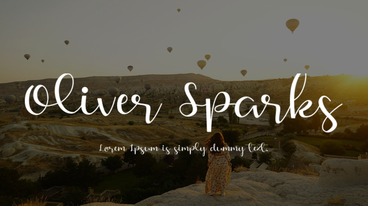 Oliver Sparks Font