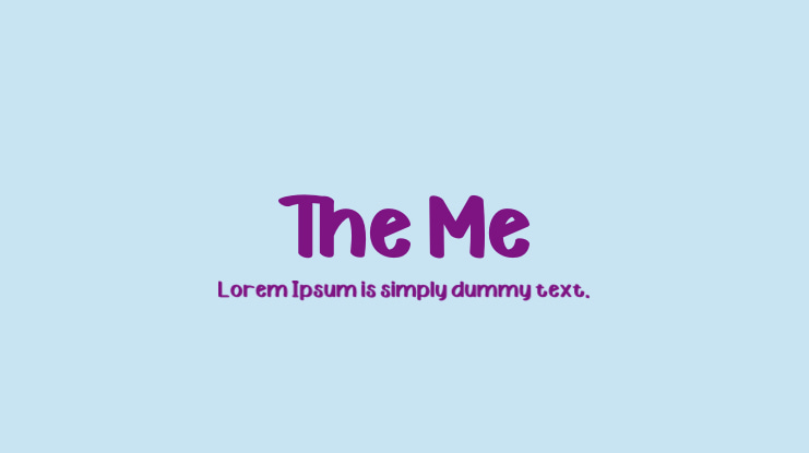 The Me Font