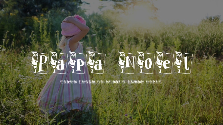 Papa Noel Font