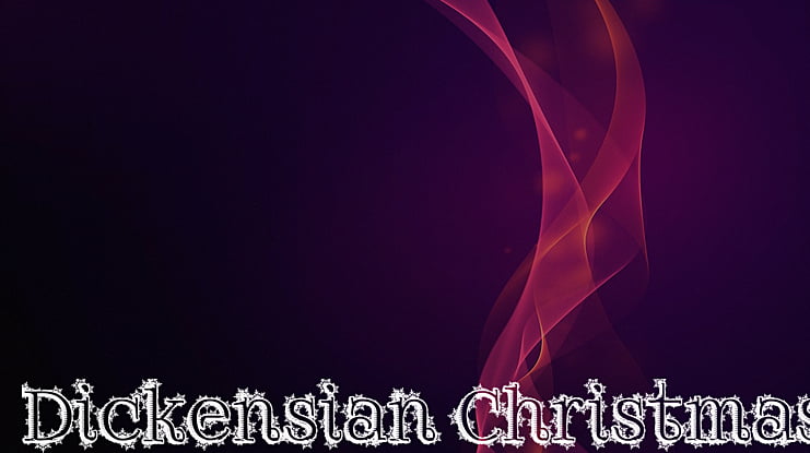 Dickensian Christmas Font