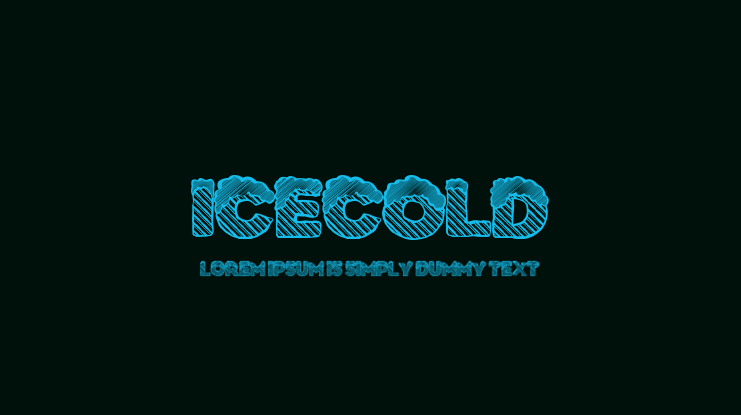 IceCold Font