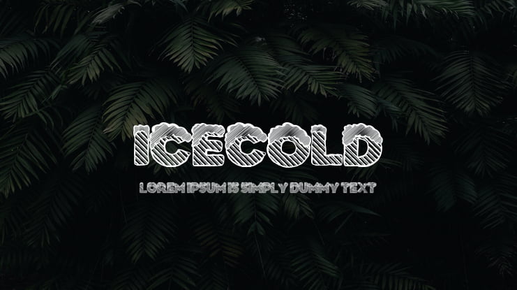 IceCold Font