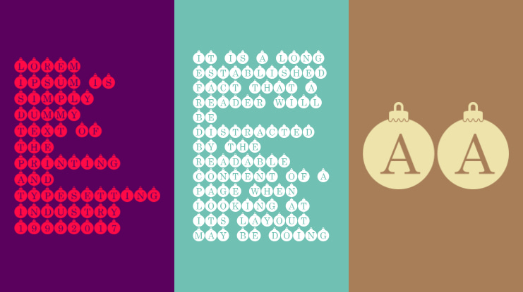 Bauble_Monogram Font