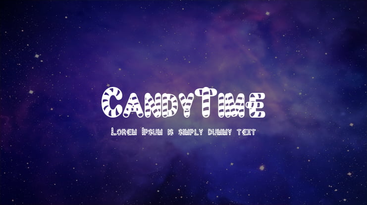 CandyTime Font
