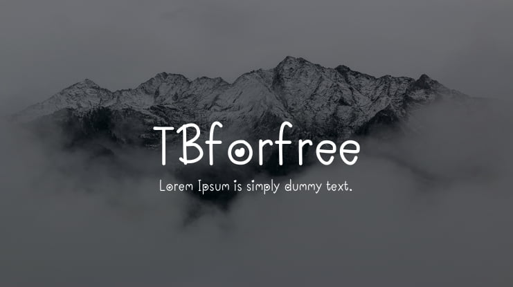 TBforfree Font