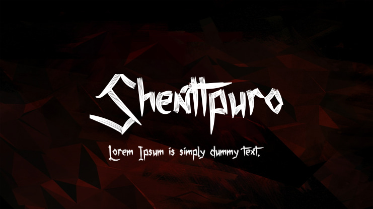 Shenttpuro Font