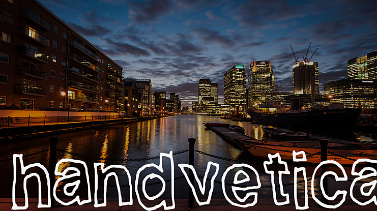 Handvetica Font